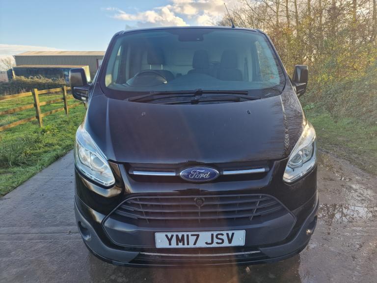2017 Ford Transit Custom Black  Drives Perfect  10m MOT  ULEZ  Ready to Work