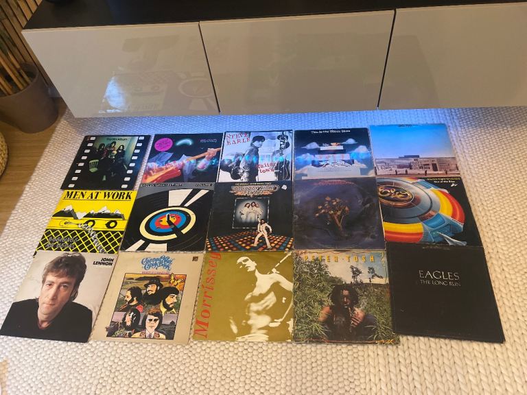 Various Vinyl Records - Classic Rock & Pop LPs, Good Condition