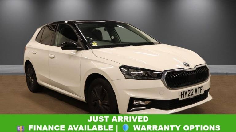 2022 Skoda Fabia 1.0 TSI Colour Edition Hatchback 5dr Petrol Manual Euro 6 (s/s) (110 ps) Hatchba...