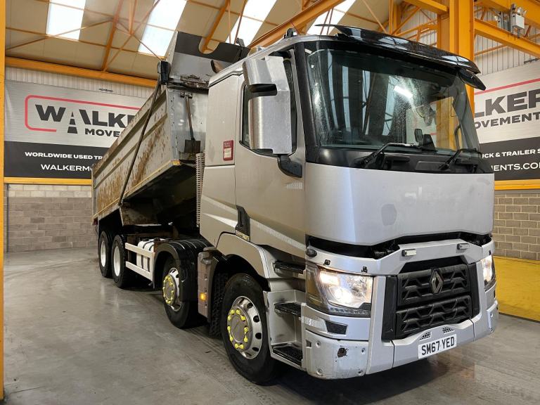 RENAULT C430 *EURO 6* 8X4 STEEL TIPPER - 2017 - SM67 YED