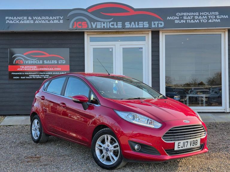 2017 Ford Fiesta 1.25 82 Zetec 5dr HATCHBACK PETROL Manual