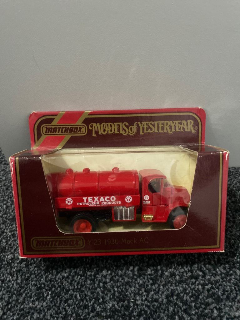 Matchbox Models of Yesteryear Texaco Tanker Truck – New in Box