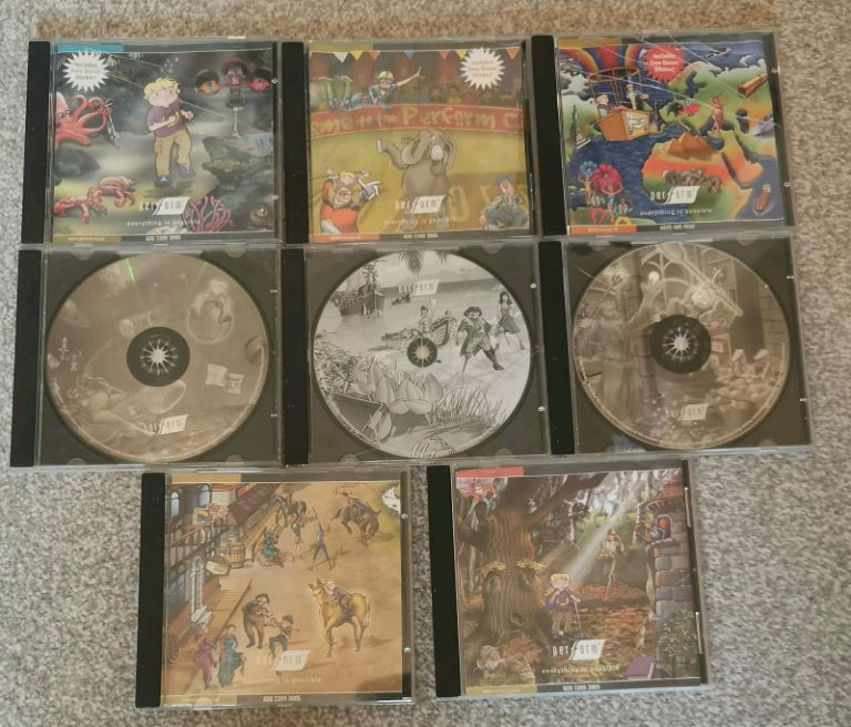 Perform Children's Singalong, Dance & Adventure CDs x 8