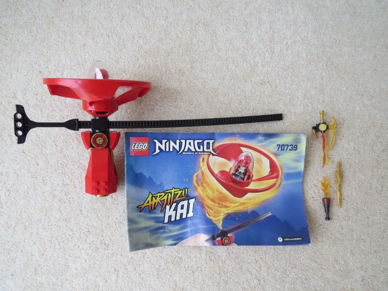 LEGO 70739 NINJAGO AIRJITZU FLYER KAI + MANUAL