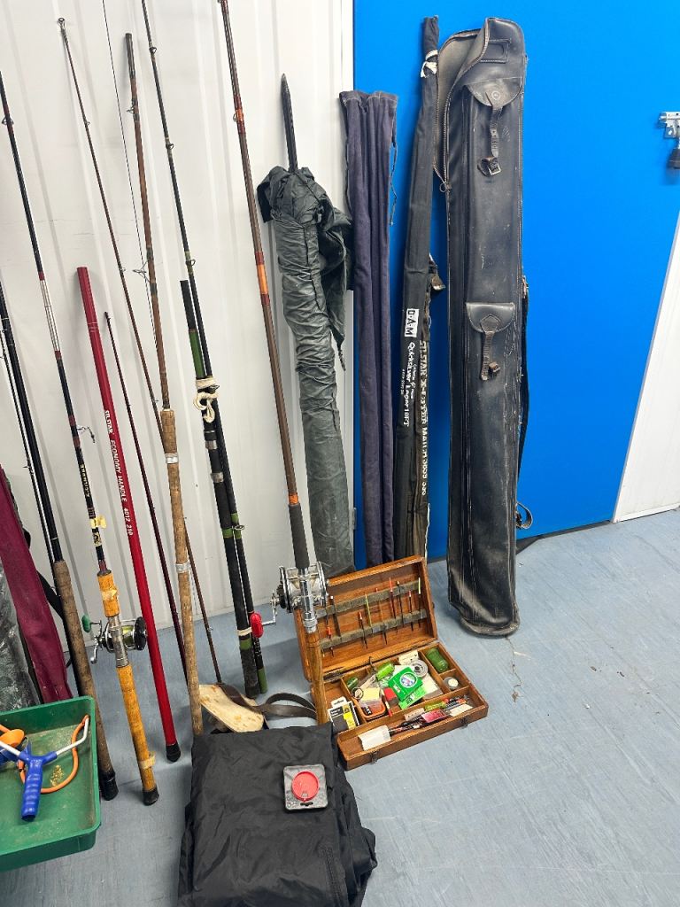 Mixture  of fishing equipment