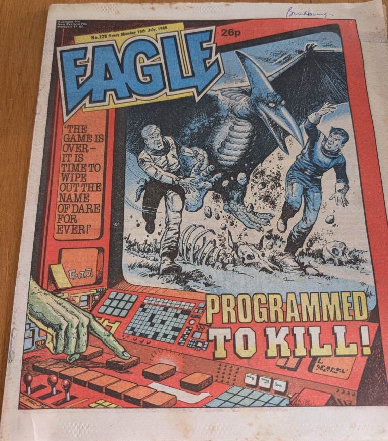 EAGLE #226 19TH JULY 1986 IPC MAGAZINE BRITISH WEEKLY COMIC 