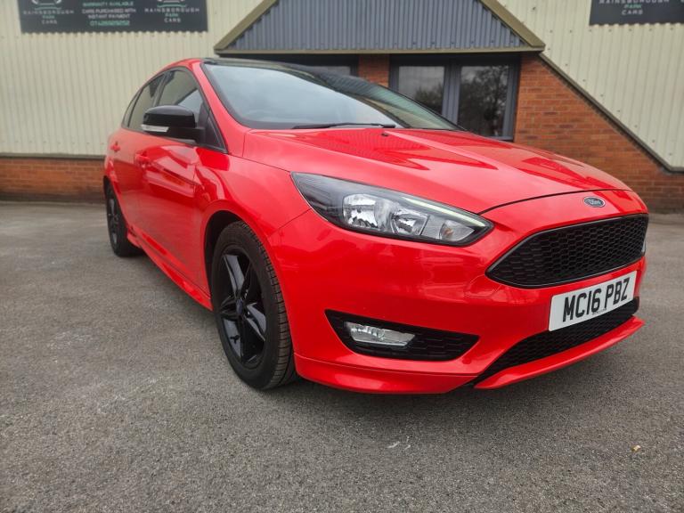 2016 Ford Focus 1.5 EcoBoost 182 Zetec S Red 5dr HATCHBACK Petrol Manual