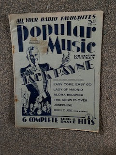 Popular Music and Dancing Weekly No.1