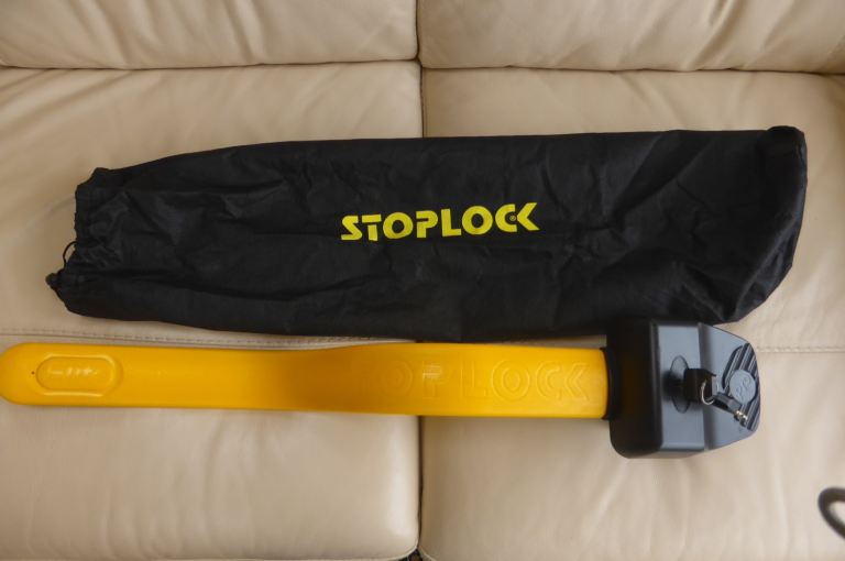 Stoplock Pro steering wheel lock. Superb.
