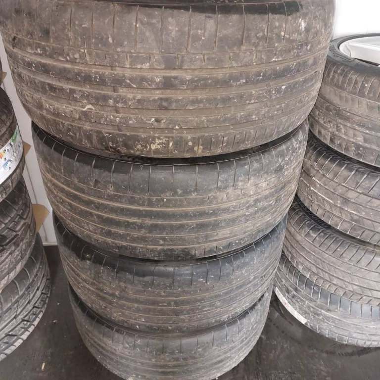 GENUINE 22 AUDI SQ7 SQ8 FORGED ALLOY WHEELS FIT A7 A8 RS4 EXCELLENT CONTI TYRES