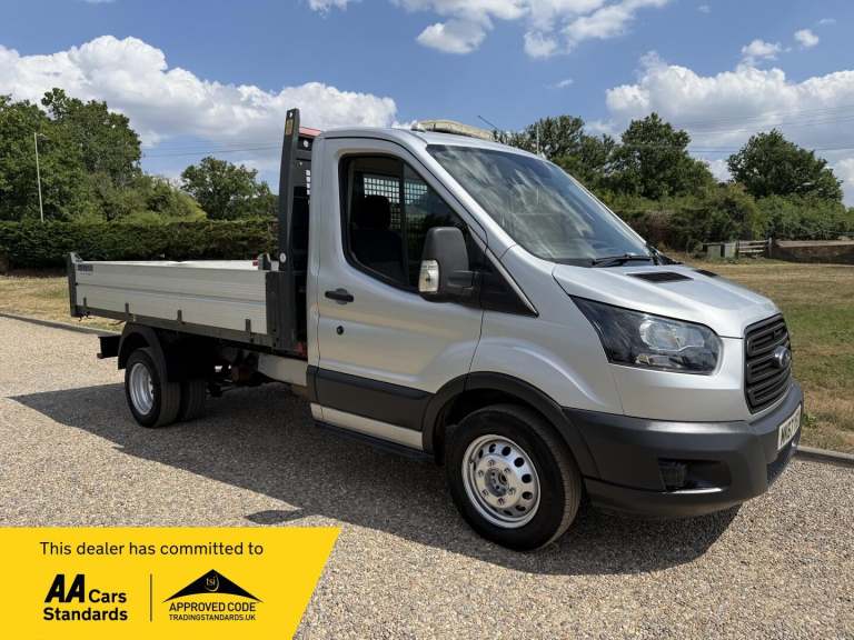 2017 Ford Transit 2.0 350 EcoBlue 1-Way Tipper 2dr Diesel Manual RWD L2 Euro 6 (Aluminium, 1- DIE...