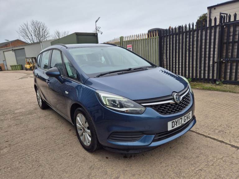 2017 vauxhall zafira tourer 1.6 cdti design,7 seater,£35 tax,full mot