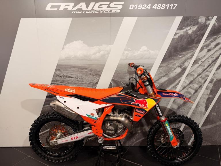 KTM 450 SXF FACTORY 2023 MOTOCROSS BIKE TOP SPEC MODEL AT CRAIGS MOTORCYCLES 