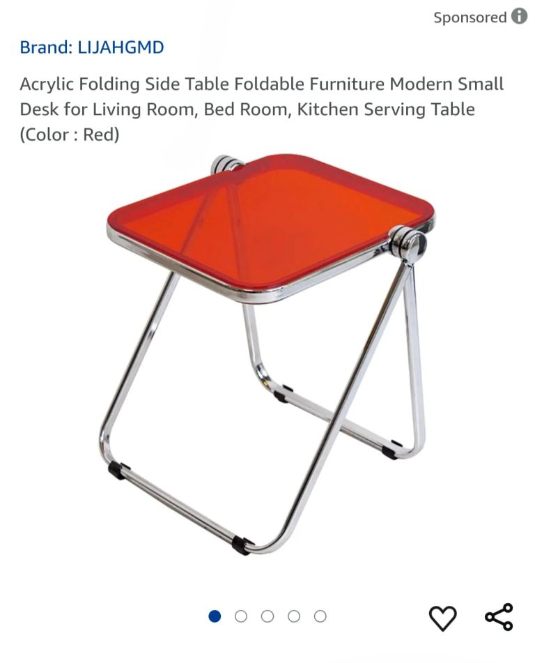 Acrylic Folding Side 