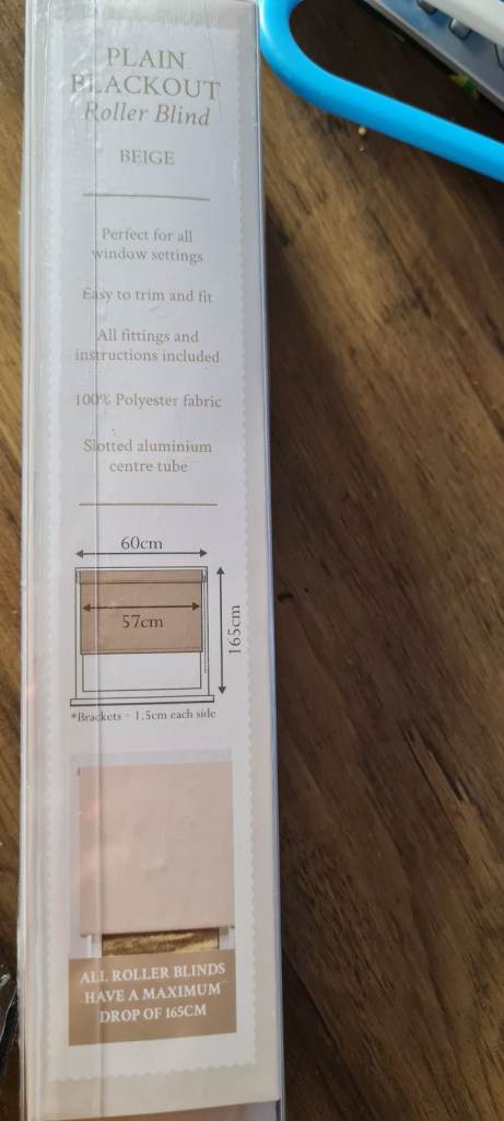 image for Roller blind unopened 