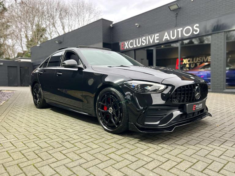 2023 Mercedes-Benz C Class 2.0 C300h MHEV AMG Line (Premium Plus) + C63 BODYKIT + HUD + PAN ROOF ...