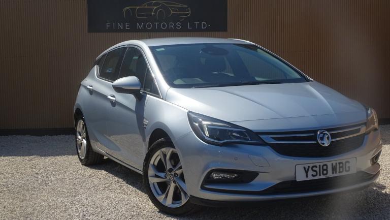 VAUXHALL ASTRA 1.0 i Turbo ecoTEC SRi Silver Manual Petrol 2018