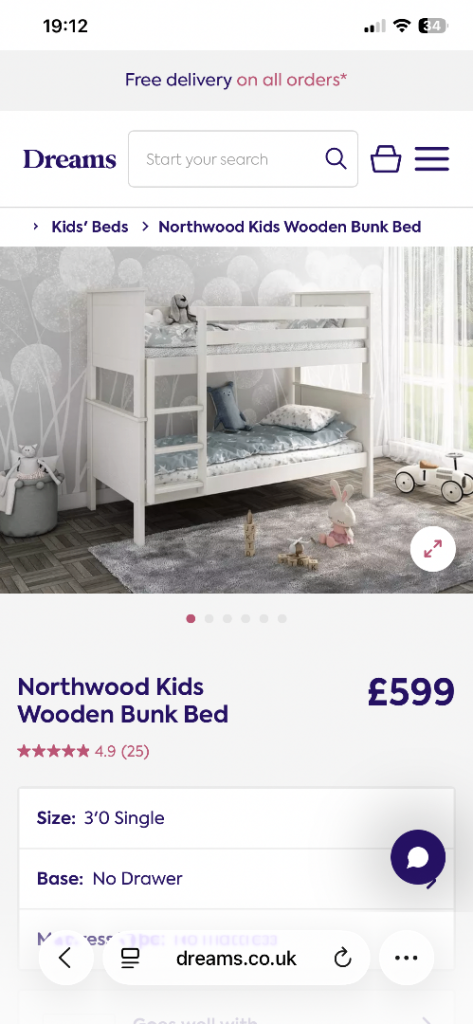 Bunk beds - excellent condition bargin! 