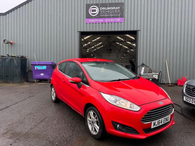 2014 Ford Fiesta 1.0 EcoBoost Zetec 3dr HATCHBACK PETROL Manual