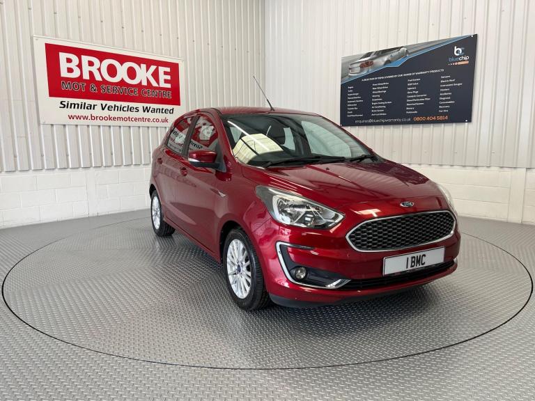 2018 Ford Ka+ 1.2 Ti-VCT Zetec Euro 6 (s/s) 5dr HATCHBACK Petrol Manual