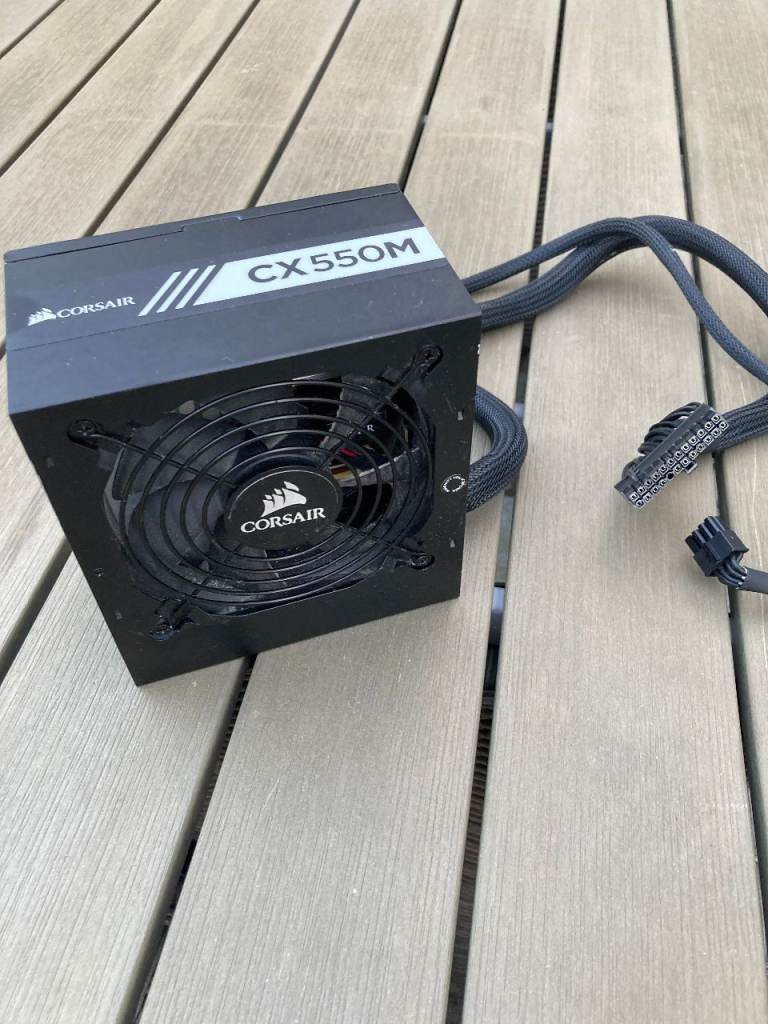 Corsair CX550M 550W Semi Modular PC Power Supply