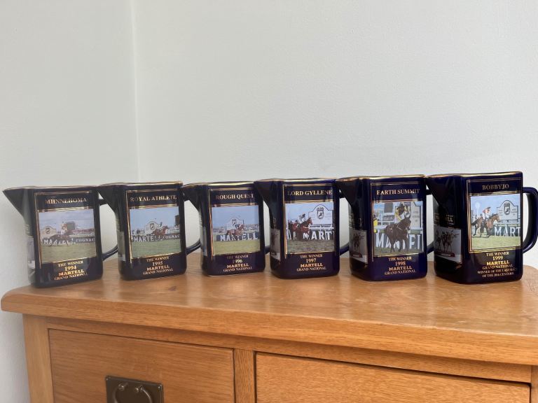 Martell Brandy water jugs 