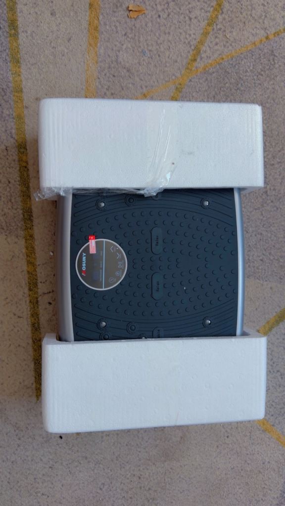 Grey Vibration Plate Exercise Machine – New and Boxed