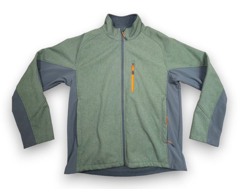 Kirkland Signature Softshell Jacket (Pistachio/Grey) - Men’s Size M