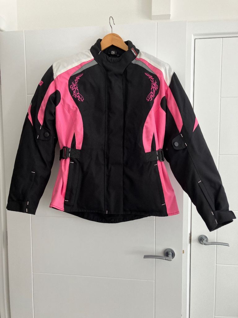 Turin  armoured Ladies motorcycle jacket and trousers 14-16
