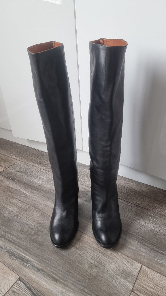 WHISTLES LEATHER BOOTS SIZE 39 made in spain