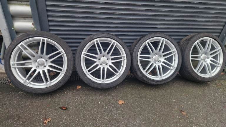 Genuine 20" Audi S6 S7 Le Mans Alloy Wheels 5x112 4H0601025AA 4H0601025AB