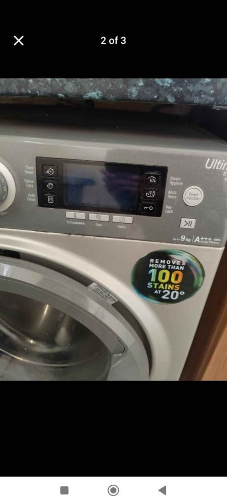 Washing machine 9kg