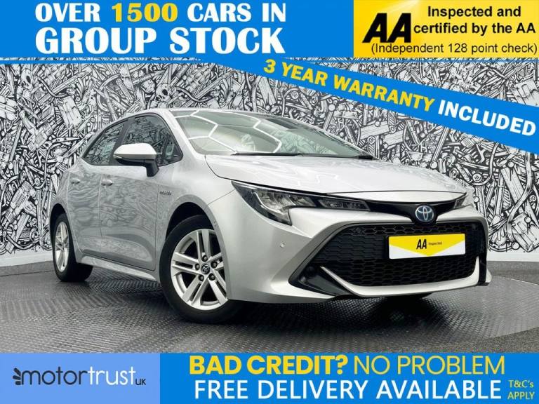 2019 Toyota Corolla 1.8 VVT-h Icon Tech Hatchback 5dr Petrol Hybrid CVT Euro 6 (s/s) (122 ps) Hat...