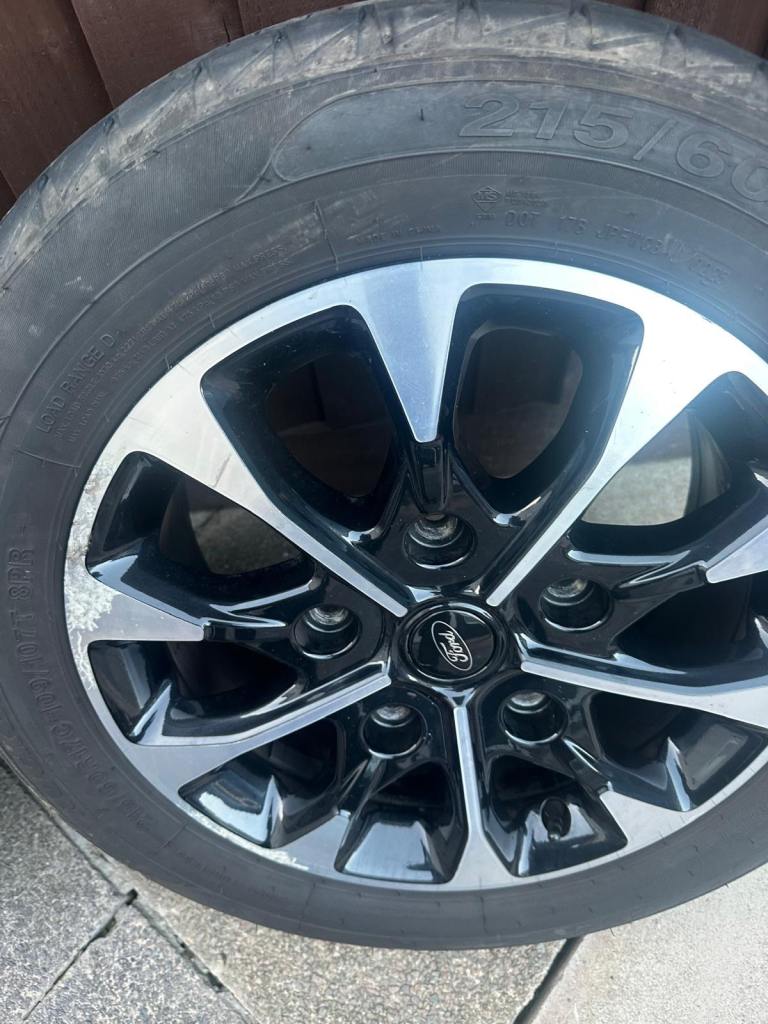 Ford transit custom sport alloy wheels 