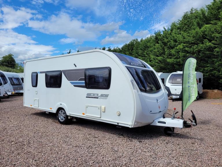 Sterling Eccles Sport 524 2013 Single Axle 4 Berth - Motor Mover, Solar Panel