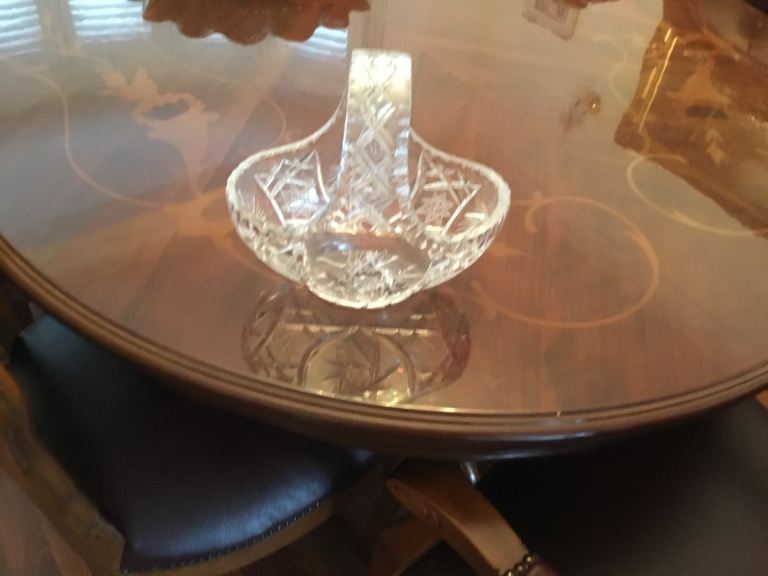 Crystal basket 