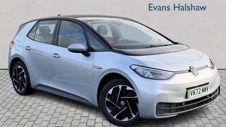 2022 Volkswagen ID.3 110kW Life Pure Performance 45kWh 5dr Auto Hatchback Electric Automatic