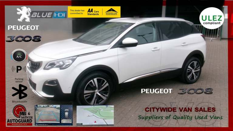 2019 Peugeot 3008 1.5 BlueHDi Allure 5dr HATCHBACK Diesel Manual