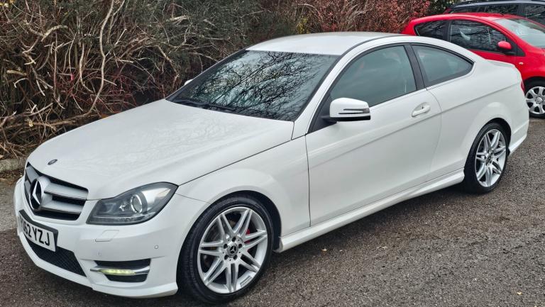 2012 Mercedes-Benz C Class C180 [1.6] BlueEFFICIENCY AMG Sport Plus 2dr COUPE Petrol Manual