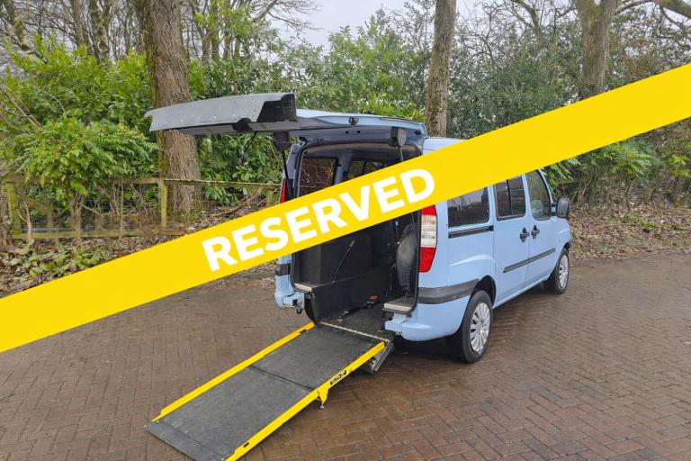 2006 Fiat Doblo 1.9 JTD Family = Wheelchair Accessible Vehicle / Wav MPV Diesel Manual