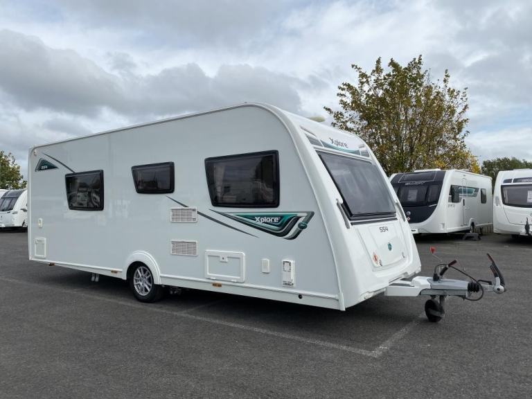 2017 ELDDIS XPLORE 554 LUXURY 4 BERTH TOURING CARAVAN