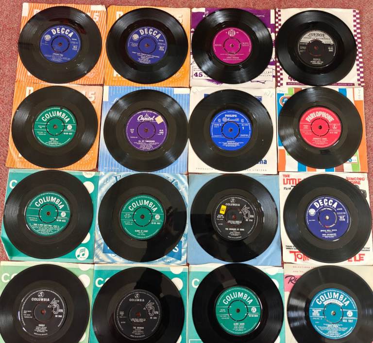 Vinyl records job lot 