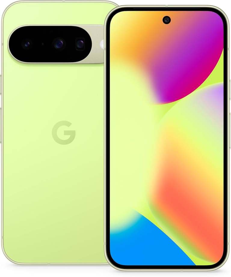 Google Pixel 10 - Unlocked Android Smartphone with Gemini, 6.3" Actua Display - Lemongrass, 128GB