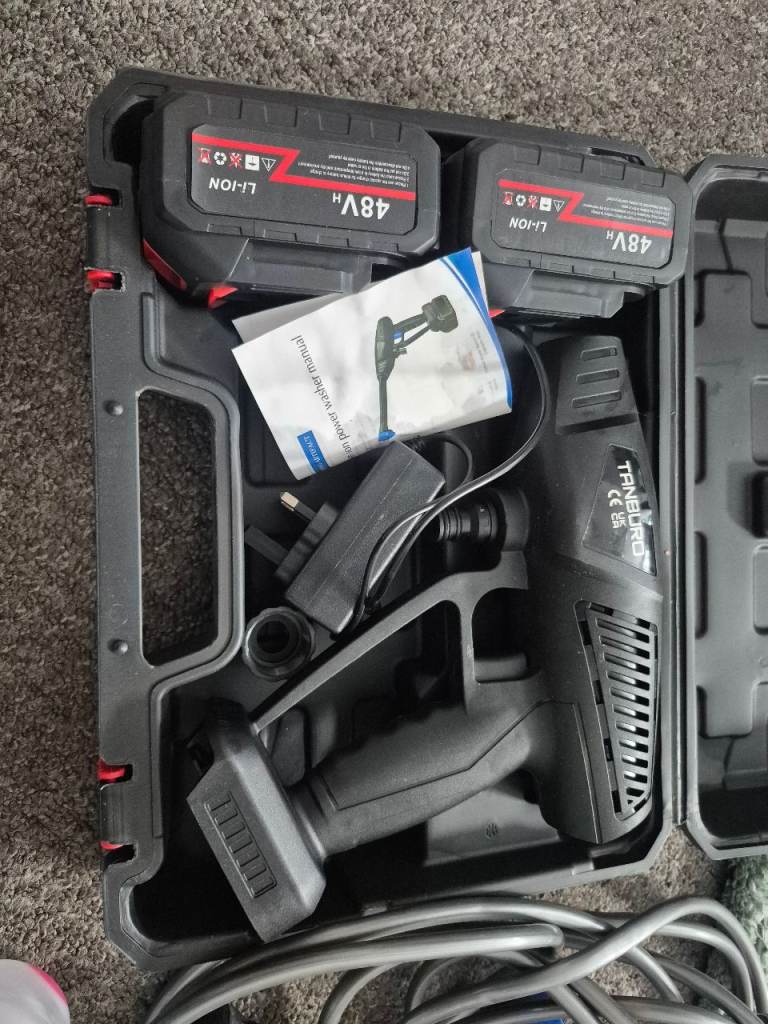TANBURO Cordless Pressure Washer with 2x 48V Batteries