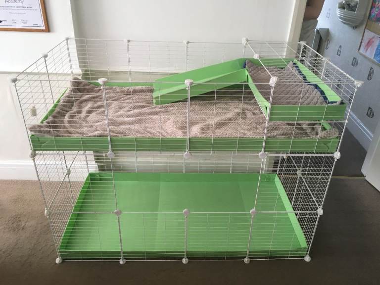 Kavee C&C Double Guinea Pig Cage