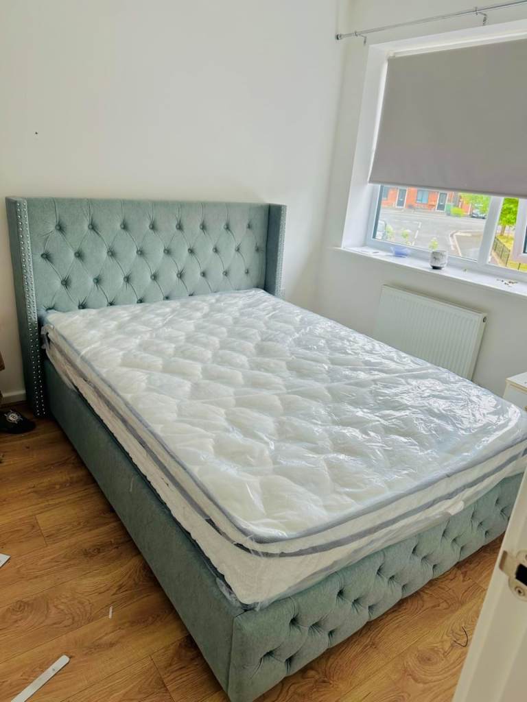 Single, Small double, Double, King and Super king size beds available with mattress