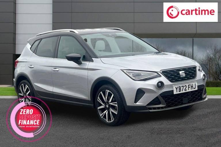 2022 72 SEAT ARONA 1.0 TSI FR EDITION SUV 5DR PETROL MANUAL EURO 6 (S/S) (110 PS