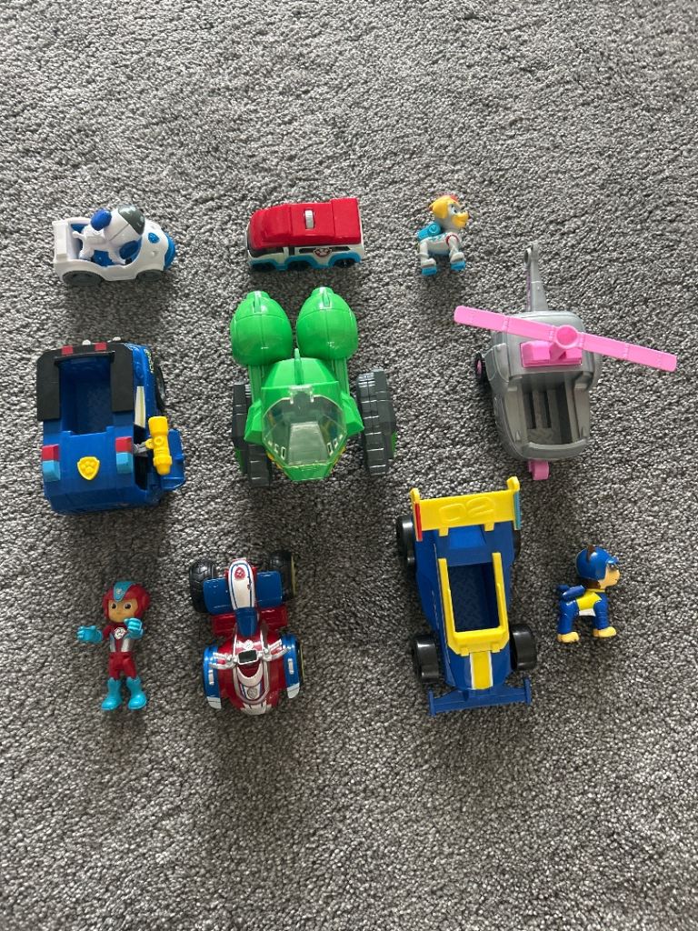 Collection of Toy Vehicles and Figures – Good Condition