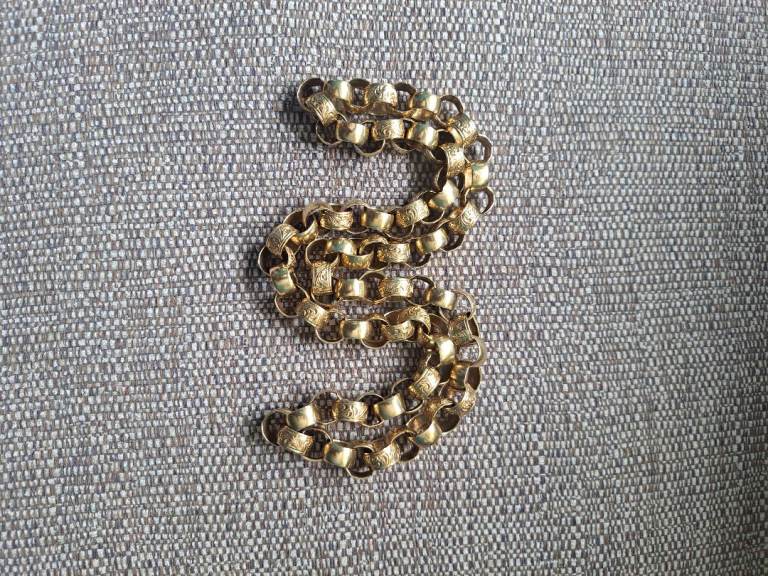 9ct Gold belcher chain 