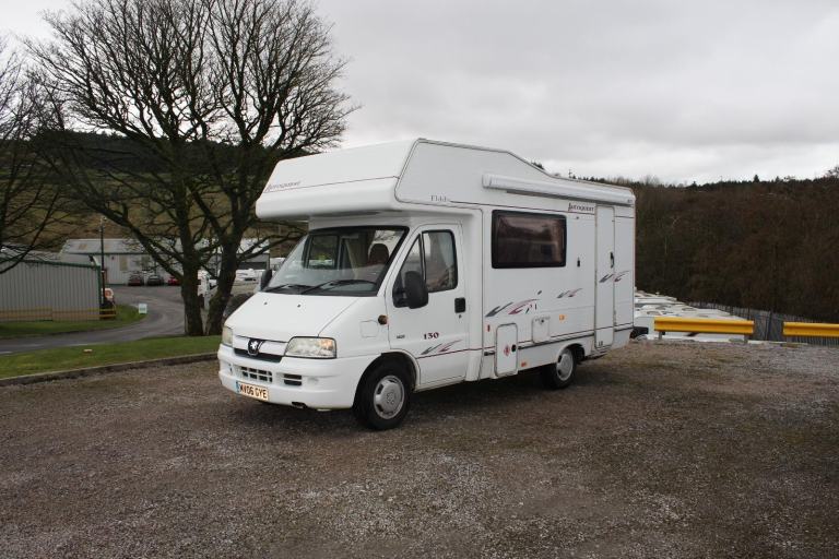 2006 "06" Plate Elddis Autoquest 130 Compact 4 Berth Motorhome With 4 Seat Belts
